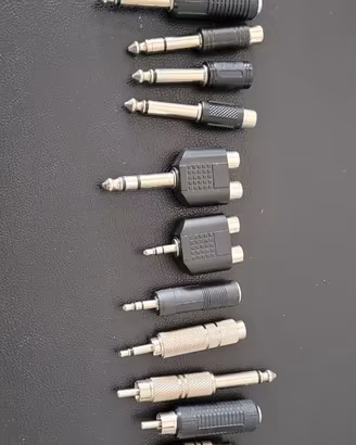 Mini adattatori Jack-RCA-JACK
