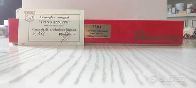 RIVAROSS H0 5301 - CONVOGLIO TRENO AZZURRO SERIE L