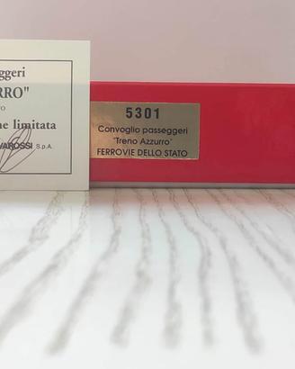 RIVAROSS H0 5301 - CONVOGLIO TRENO AZZURRO SERIE L