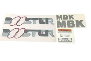 ADESIVI MBK BOOSTER 50 TRASPARENTE SCRITTA GRIGIO 