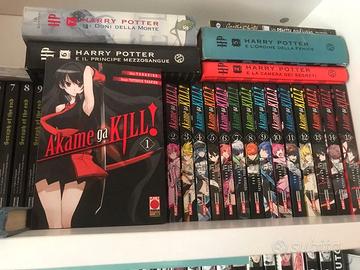 Akame ga kill completo manga Italiano set 1-15