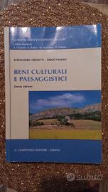 Libro usato Beni culturali e paesaggistici 