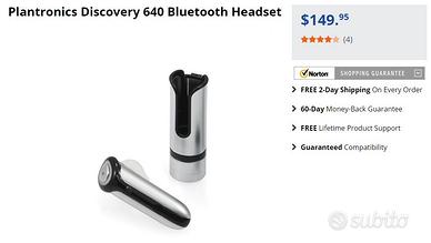 Plantronics Discovery 640 Bluetooth Headset