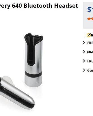 Plantronics Discovery 640 Bluetooth Headset