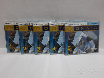 Enciclopedia multimediale OMNIA 5 CD De Agostini
