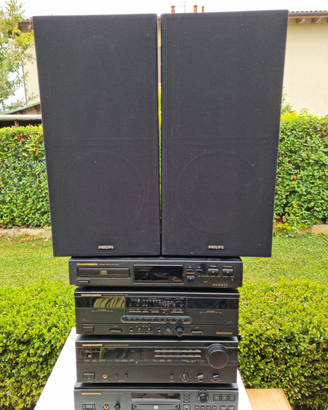 Stereo completo marantz e casse philips
