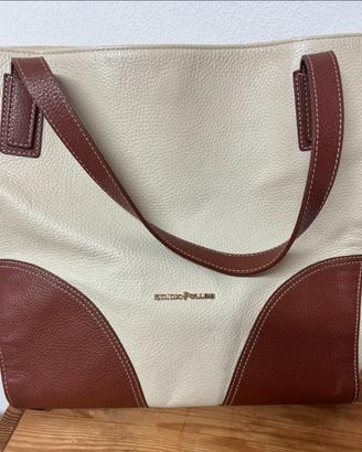 Borsa in pelle STUDIO POLLINI