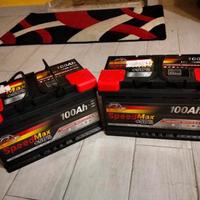 Batterie per auto 100ah nuove mai usate