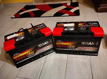 Batterie per auto 100ah nuove mai usate