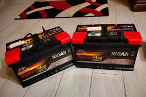 Batterie per auto 100ah nuove mai usate