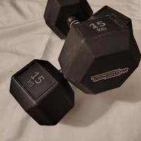 Manubri Technogym coppia da 15 kg