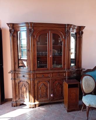 mobile vetrina in legno 