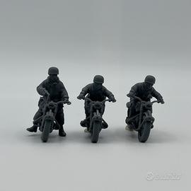 Motociclisti tedeschi BMW – Scala 1:56 (28mm)