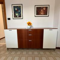 Soggiorno Completo Moderno Credenza e Vetrina