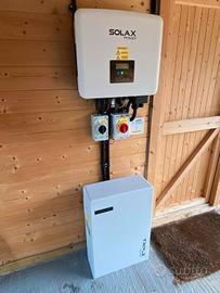 kit 8kw con accumulo 15kw inverter 11kw fotovoltai