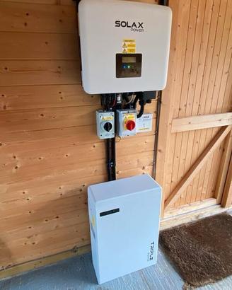 kit 8kw con accumulo 15kw inverter 11kw fotovoltai