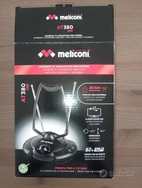 antenna TV Meliconi amplificata per interni