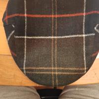 Cappello Barbour Galligale tartan flat cap