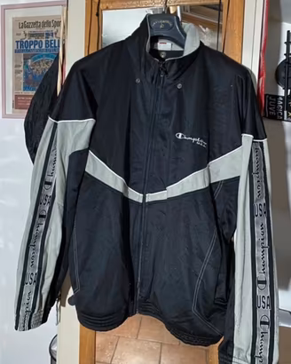 Giacca Champion USA Vintage Retro Track Jacket M