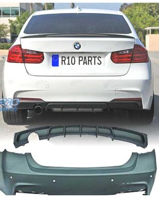 PARAURTI POSTERIORE BMW F30 LOOK M PERFORMANCE PDC