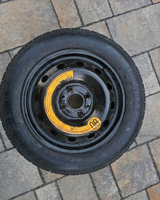 Ruotino ruota di scorta per fiat lancia 4 fori