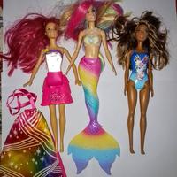 Tre Bambole Barbie Mattel