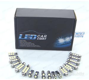 KIT 8 LAMPADE LED PER SEAT LEON MK1 1M 99-06