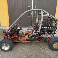 Buggy off-road con telaio tubolare rinforzato