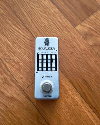 Donner Equalizer 5 bande per chitarra–true bypass