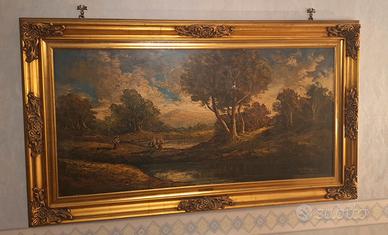quadro olio su tela di G. Grignani
