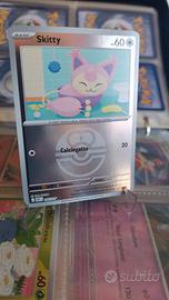 Pokemon Skitty 165/217 holo reverse 