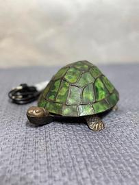 Lampada tartaruga stile Tiffany Vintage Rara Moder