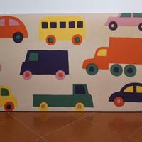 Quadro design Marimekko  per stanza bambini tela