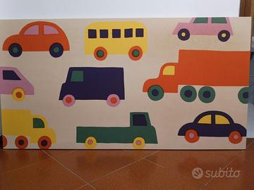 Quadro design Marimekko  per stanza bambini tela