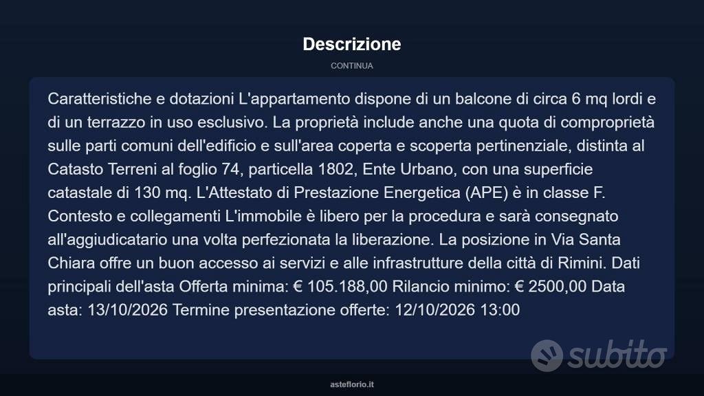 Appartamento – Rimini, San Giovanni - Vista 5