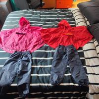 Mantellina - Pantaloni impermeabili bimbe