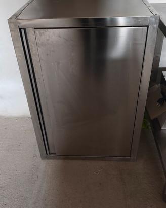 tavolo lavandino pensile inox