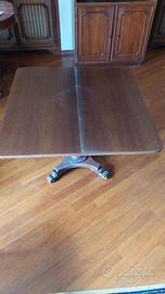 Antico tavolo consolle allungabile