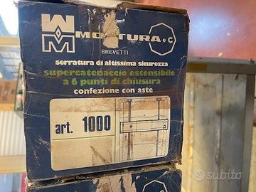 SERRATURA AD ALTISSIMA SICUREZZA - MOTTURA
