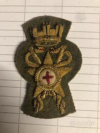 Fregio croce rossa esercito italiano