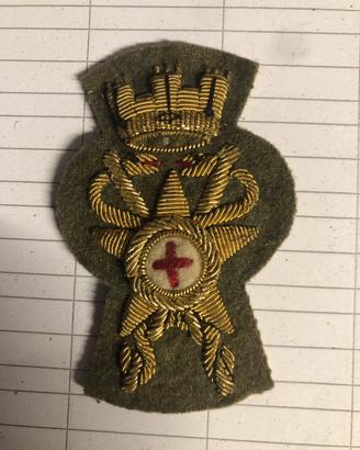 Fregio croce rossa esercito italiano