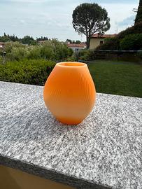 Vaso per fiori effetto spirale