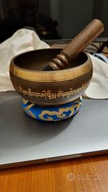 Campana Tibetana con scritte