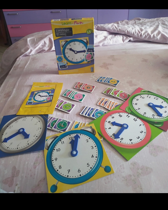 Gioco per imparare l'orologio