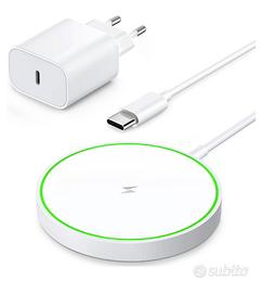 Caricatore wirless usb iphone 15/16/17