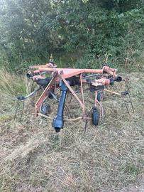 Girello volta fieno e ranghinatore repossi