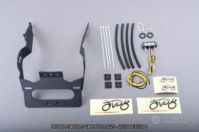 Portatarga corto HONDA CB650R CBR 650 R 2021 2023