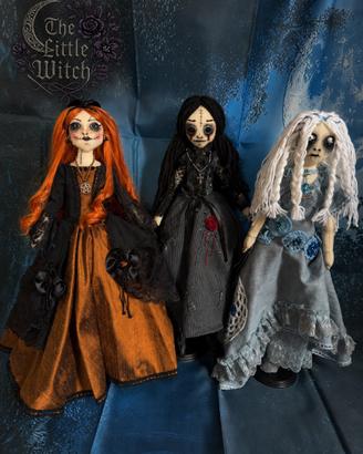 Bambole di pezza gothic fantasy