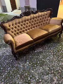 Divano barocco vintage anni 50