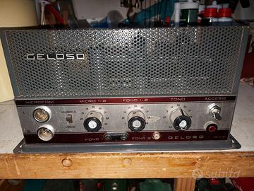 Amplificatore vintage a valvole